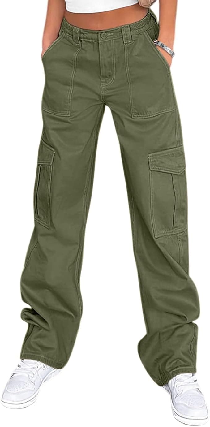 Cargo Pants for Women High Waisted