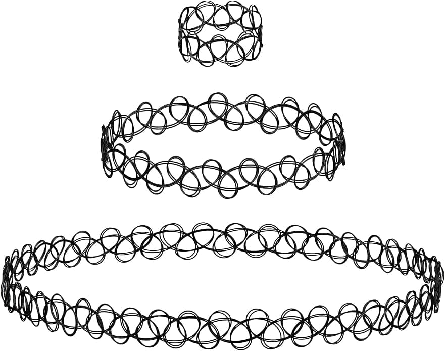 Tattoo Choker Necklace